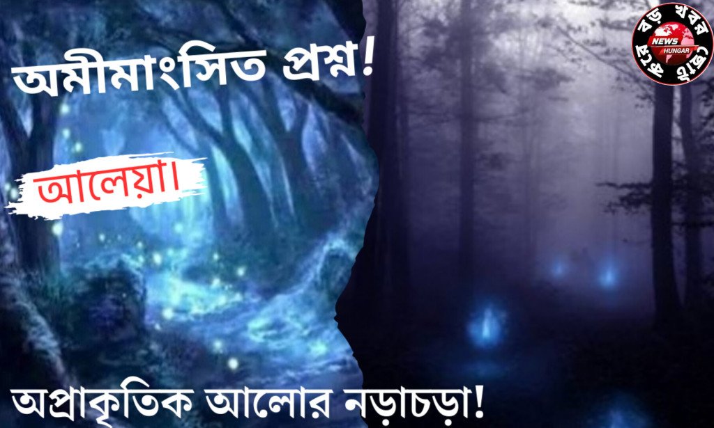 দিগন্ত বৃস্তিত প্রাণ হীন গম্ভীর রাতে জ্বলে ওঠলো আলেয়া!